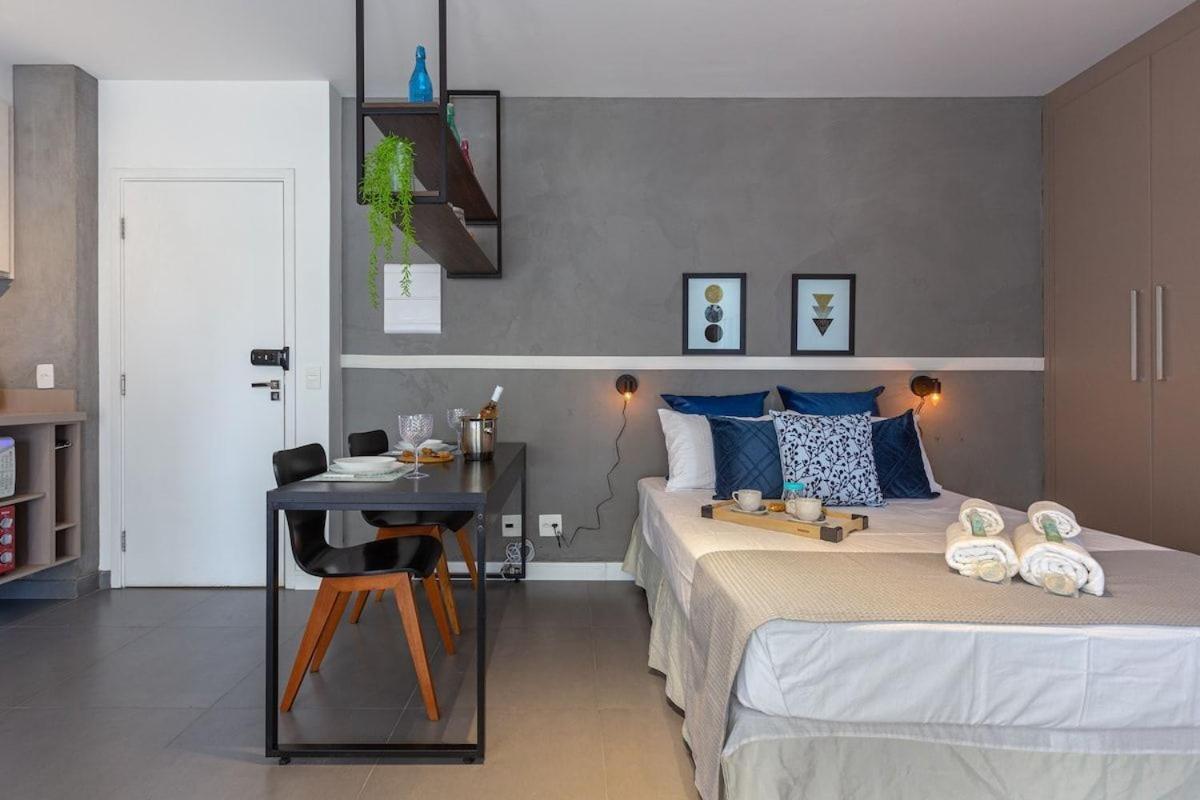 Apartmán Easy Star- Charmoso Studio Ao Lado Do Aeroporto De Congonhas - Da01H São Paulo Exteriér fotografie