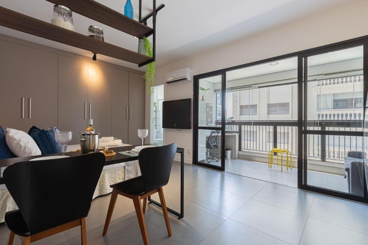 Apartmán Easy Star- Charmoso Studio Ao Lado Do Aeroporto De Congonhas - Da01H São Paulo Exteriér fotografie