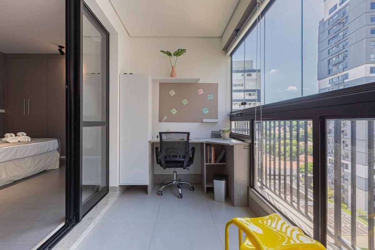 Apartmán Easy Star- Charmoso Studio Ao Lado Do Aeroporto De Congonhas - Da01H São Paulo Exteriér fotografie